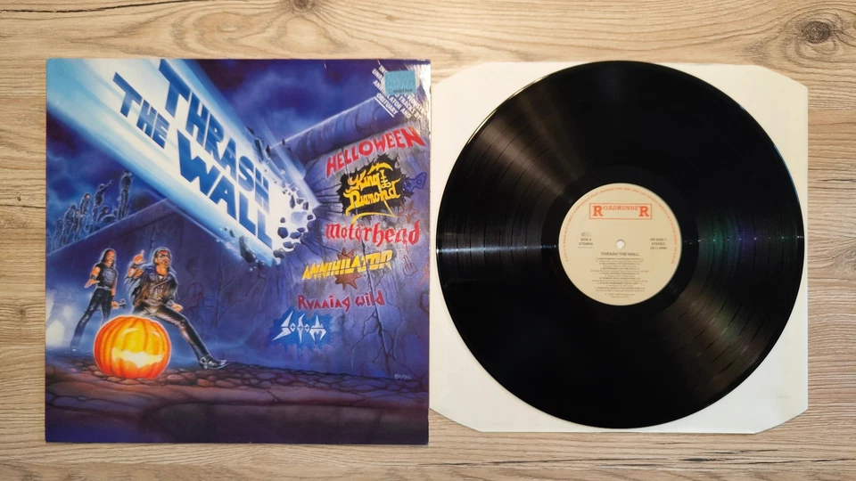 Thrash the Wall   12" Vinyl Compilation Roadrunner 1990 VG+++ - Bild 1 von 4