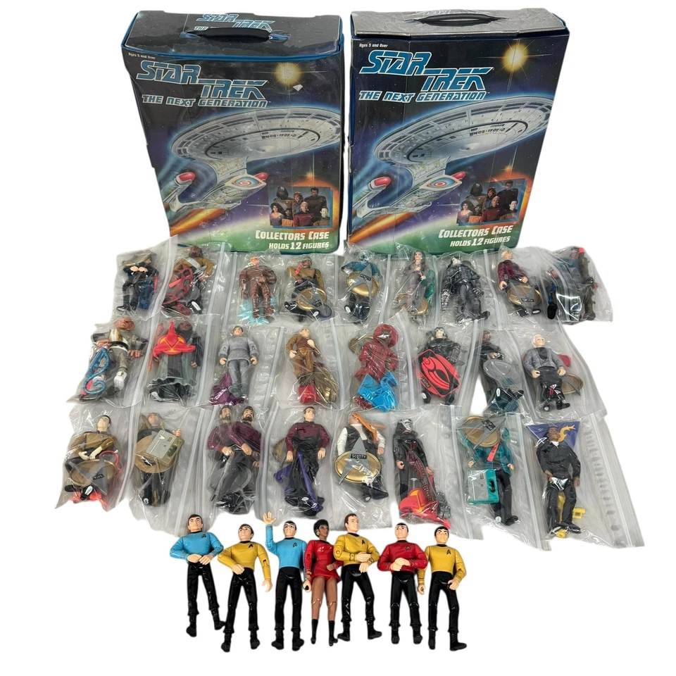 FIGURAS STAR TREK The Next Generation Estuche Coleccionistas Foto 1 de 4