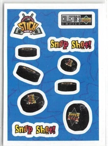 1996-97 CC Stick'Ums #S28 Slap Shot - Picture 1 of 2