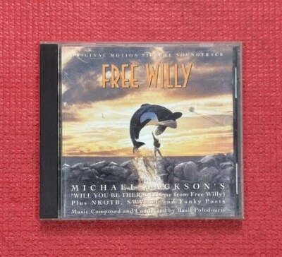 Free Willy Original Motion Picture Soundtrack Music CD Featuring Michael Jackson - Image 1 of 4