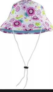 Nuevo Sombrero Cubo Reversible SunBusters Niñas (UPF 50+), Malva, Mediano - Imagen 1 de 7