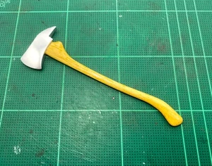 1/6 Scale Custom Shining Axe Hatchet Handmade Firefighter Fireman Action Figure - Picture 1 of 10