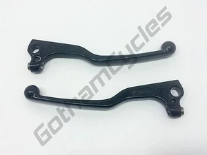 OEM Ducati Brembo Front Brake & Clutch Master Cylinder Pump Black Lever Set Pair - Picture 1 of 1