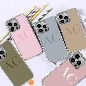 Personalised Name Phone Case Silicone Cover Shockproof For iPhone 14 12 11 15 90 - Picture 1 of 15