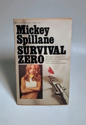 Survival Zero (Mike Hammer) by Mickey Spillane (1971, Paperback) - Image 1 of 4