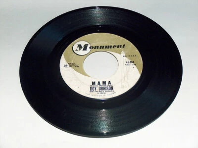 45 RPM Roy Orbison The Crowd, Mama Monument Nashville Sound Records 461 GD - Image 1 of 2