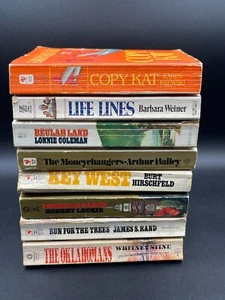 Vintage Paperback Book Lot of 8 Drama Mystery Romance - Picture 1 of 19