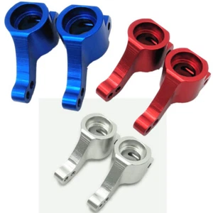 Aluminum Front Knuckle Arm Steering Blocks for Traxxas Bandit Rustler Slash 3736 - Picture 1 of 10