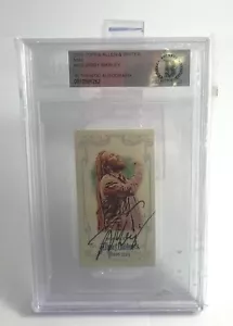 2013 TOPPS ALLEN & GINTER #113 ZIGGY MARLEY BGS AUTHENTIC AUTOGRAPH - Picture 1 of 3