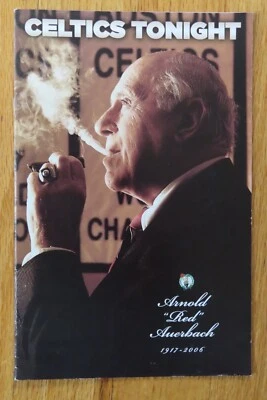 Programa Boston Celtics vs New Orleans Hornets Red Auerbach 1917-2006 2006-07 Foto 1 de 2