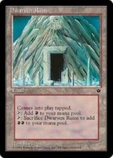 Dwarven Ruins Fallen Empires Heavy Play MTG Magic DNA GAMES