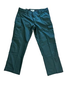 In Service Green Cargo Work Hunting Pant Rugged Wear W/Teflon Rip Stop SZ 22 - Picture 1 of 7