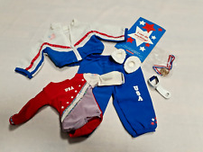AMERICAN GIRL TEAM USA GYMNASTIC OUTFIT  EXCELLENT USED CONDITION