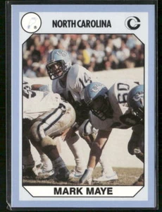 1990-91 Collegiate Collection North Carolina Tar Heels #NC4 Mark Maye Promos - Picture 1 of 2