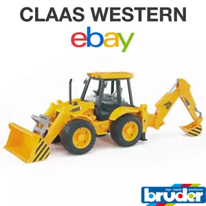 Bruder JCB 4CX terna caricatrice 02428 - Foto 1 di 1
