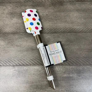 Williams Sonoma Flour Shop Icon Mini Spatulas Set/2 Stainless Steel Multicolor - Picture 1 of 5