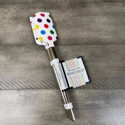 Williams Sonoma Flour Shop Icon Mini Spatulas Set/2 Stainless Steel Multicolor - Image 1 of 4