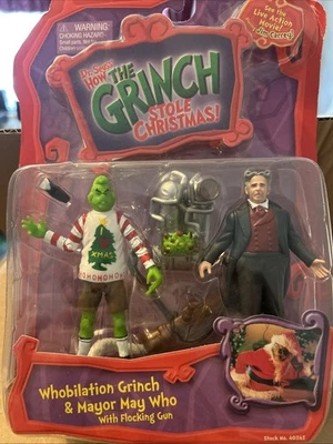 Dr. Seuss' How The Grinch Stole Christmas Whobilation Grinch & Mayor May Who - Imagem 1 de 3