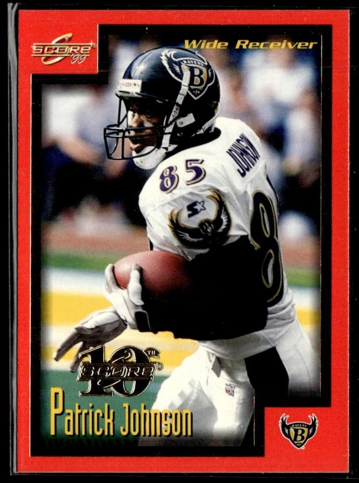 Patrick Johnson 1999 Score 10th Anniversary Showcase /1989 #141 Baltimore Ravens - Image 1 of 2
