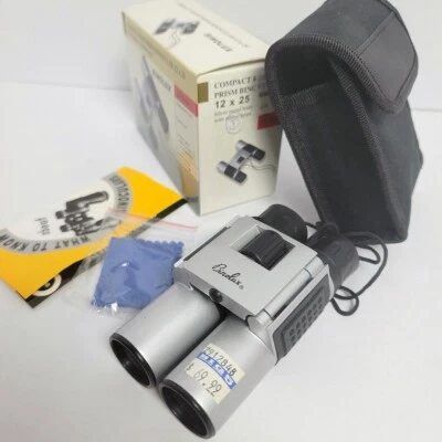 Binolux Compact Roof Prism Binoculars 12 x 25mm 240FT/1000YDS Field 4.6 Degrees - Image 1 of 4