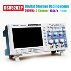 Hantek Dso5202p Digital Oscilloscope 200Mhz 2Channels 1Gsa/S 7'' Tft 800X480 Usb