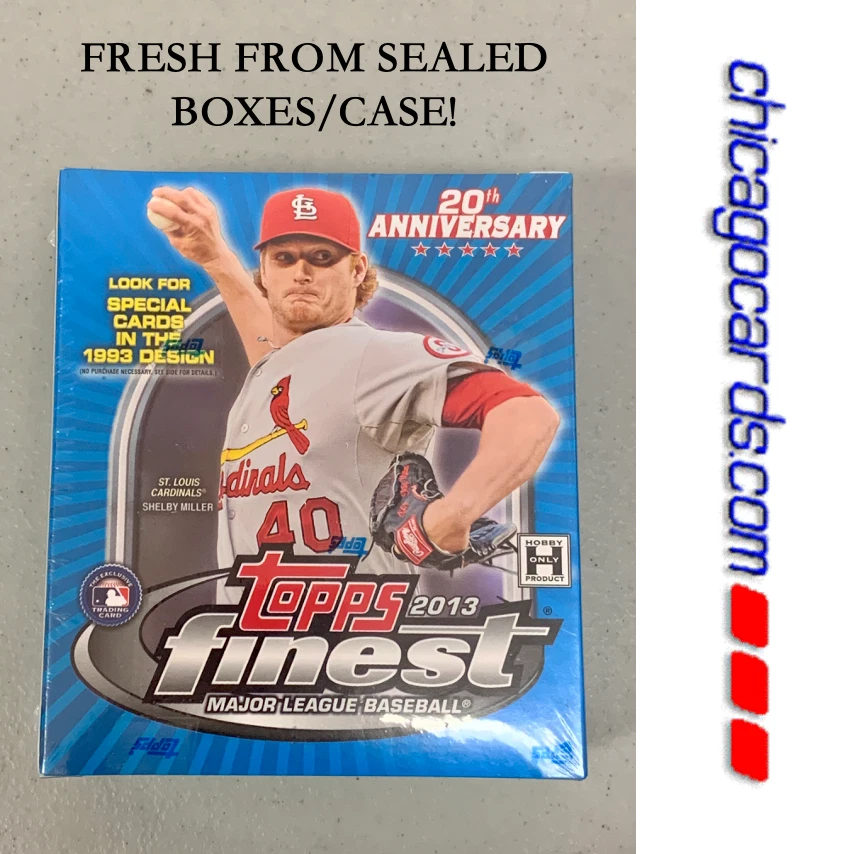 2013 Topps Finest HOBBY MINI Box 1 AUTO Look4 Yelich RC Mike Trout Bryce Harper - Image 1 of 4