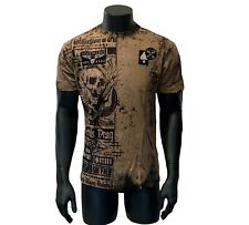 ORIGINAL AFFLICTION SHIRT T-Shirt a574 " HELLBOUND DRIF " 