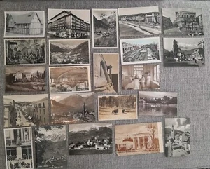 Lote de 22 tarjetas postales vintage de los años 50 y 60 - blanco y negro para coleccionistas - Imagen 1 de 14