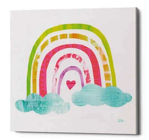 Epic Graffiti 'Unicorn Magic VII Sq' by Melissa Averinos, Giclee Canvas Wall Art - Picture 1 of 6