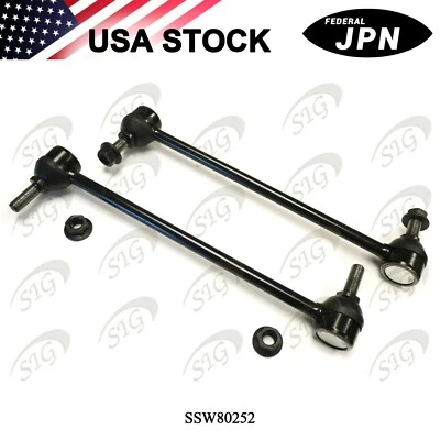 Front Stabilizer Sway Bar Links for Pontiac Pursuit 2005-2006 2Pc - Imagem 1 de 4