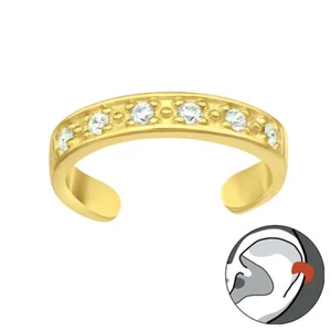 Ohrklemme vergoldetes Silber 925 Ear Cuff Ohrring Fake Ohr Helix - Bild 1 von 1