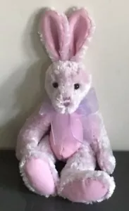 Tesco Mauve & Rosa Osterhase - Hase mit Halsschleife 2002 - Feiern - Bild 1 von 6