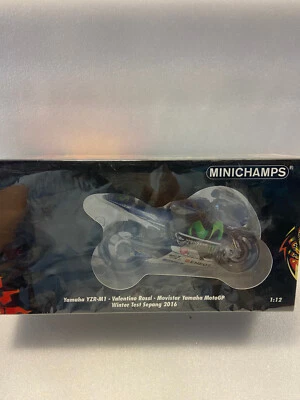Yamaha YZR-M1 Rossi MotoGP Test Sepang 2016 1/12 122163246 MINICHAMPS - Immagine 1 di 2