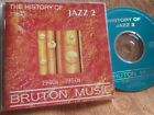 History Of Jazz Vol. 2 1940S-1950S  Bruton Music Brs16 Library Disc Cd Album