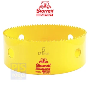 Starrett FCH0500 127mm 5in bimetal fast cut holesaw fastcut hole saw STRHS127 - Picture 1 of 2