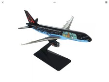 Tintin airplane airbus a320 Brussels Airlines rackham 1/200