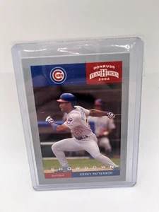 2004 ) Donruss Team Heroes Showdown Silver Corey Patterson /50 - Picture 1 of 2