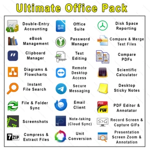Ultimate Office Pack - 29 narzędzi programowych zapewniających maksymalną produktywność i wydajność! - Zdjęcie 1 z 24