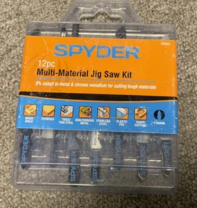 Spyder 12-teiliges Multi-Material Stichsägen-Kit T-Schaft 300065 NEU - Bild 1 von 2