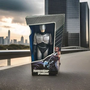 "Figura de acción vintage RoboCop 12"" ¿Bootleg? Robot de ciencia ficción nuevo en caja hecho en China - Imagen 1 de 9