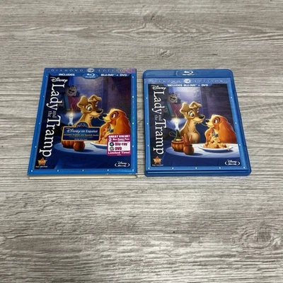 Lady and The Tramp - Blu-Ray + DVD - Diamond Edition - Slipcover Foto 1 de 3