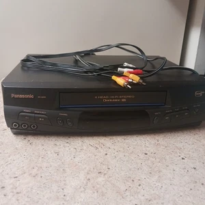 Panasonic Omni Vision VCR Blue Line PV-8451 HiFi VHS Player Tested Works - Picture 1 of 9