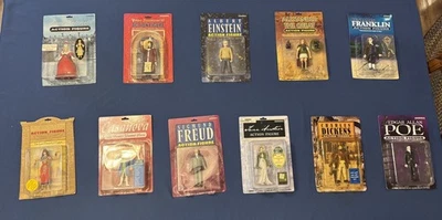 Accoutrements Historical Action Figures Collection (11) Factory-sealed - Image 1 of 4