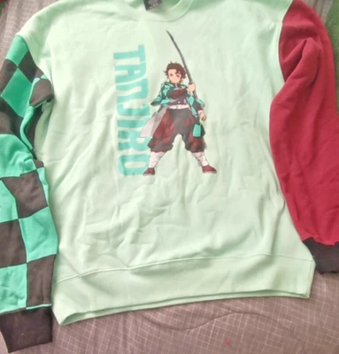 Camisa manga longa edição limitada exclusiva almoço caixa Demon Slayer tamanho M NOVA - Imagem 1 de 4