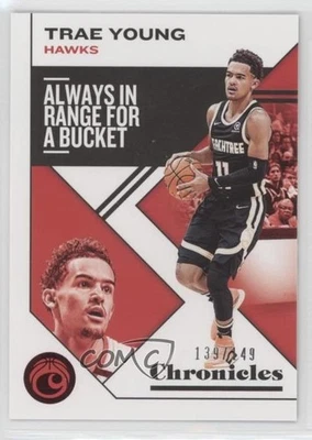 2019-20 Panini Chronicles Red /149 Trae Young #12 - Image 1 of 2