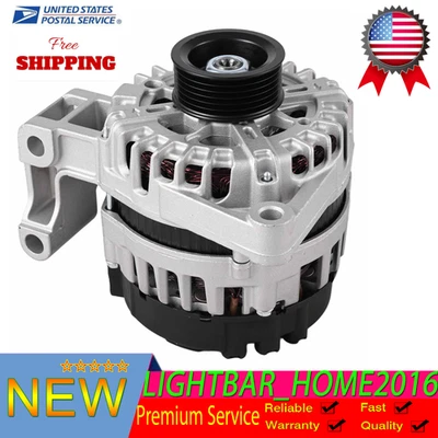 150A Alternator 11453 For Chevy Impala Equinox GMC Terrain 3.0L 3.6L 2010-2020 - Image 1 of 4
