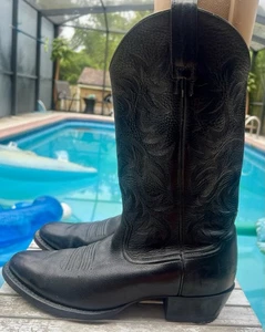 ARIAT HERITAGE DEERTAN WESTERN PERFORMANCE BOOTS - ROUND TOE MENS SIZE 10.5D - Picture 1 of 9
