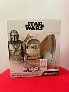 Star Wars The Mandalorian Child Stereo Headphones Ages 4+ - Picture 1 of 2
