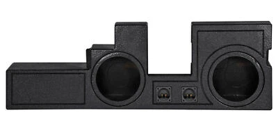 Суперпрочный двойной 12-дюймовый портированный корпус сабвуфера для 2000-16 Ford F250/350/450 - Изображение 1 из 4