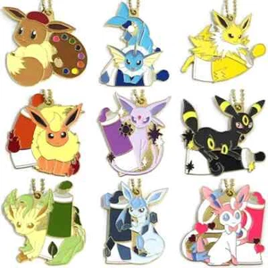 "Ichiban KUJI Pokemon Eevee y Arte Colorido" Premio G Dije de Metal Importación de Japón - Imagen 1 de 11